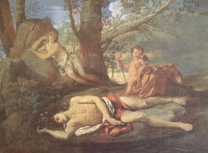Nicolas Poussin E-cho and Narcissus (mk05)